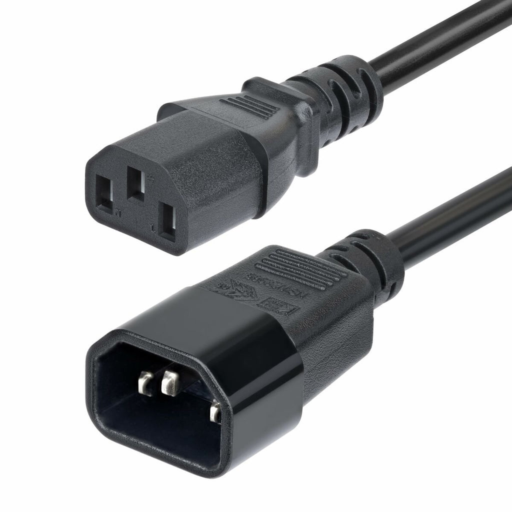 Current Adaptor Startech PXTC13C141415FEU Black C13 C14 - eletrosyncstore