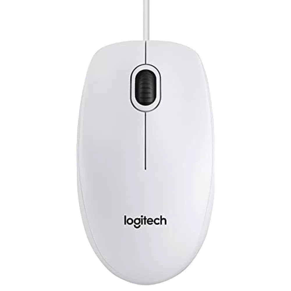 Logitech B100 Mouse Ottico Cablato Con Filo Usb 800 Dpi Ambidestro Windows Mac - eletrosyncstore