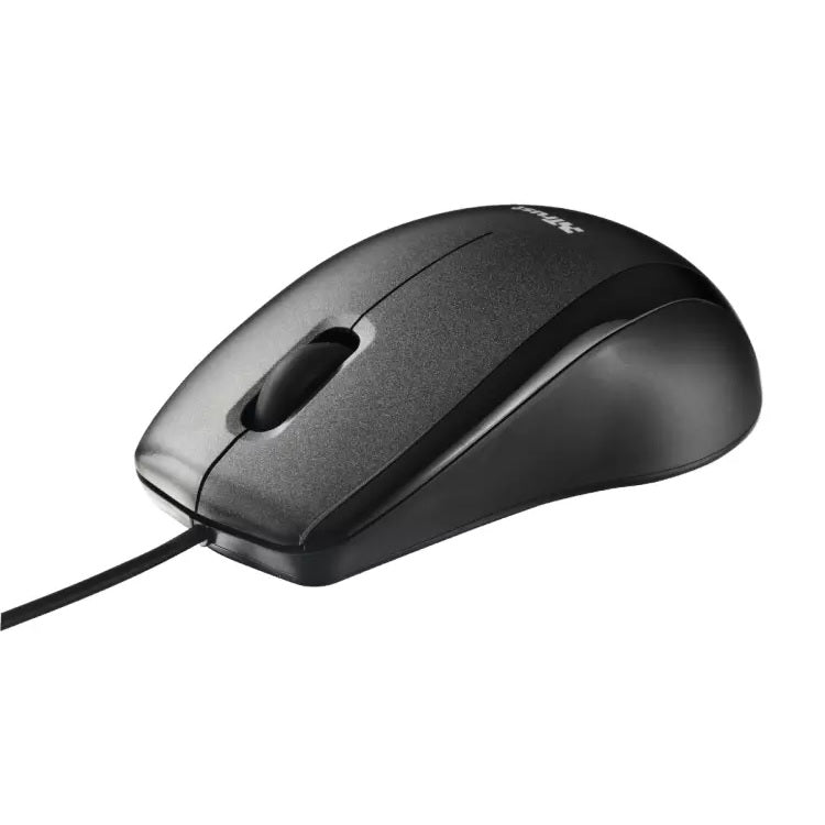 Mouse Trust Usb Carve Pc Laptop 3 Pulsanti Con Filo Desktop Usb + Sensore Ottico - eletrosyncstore