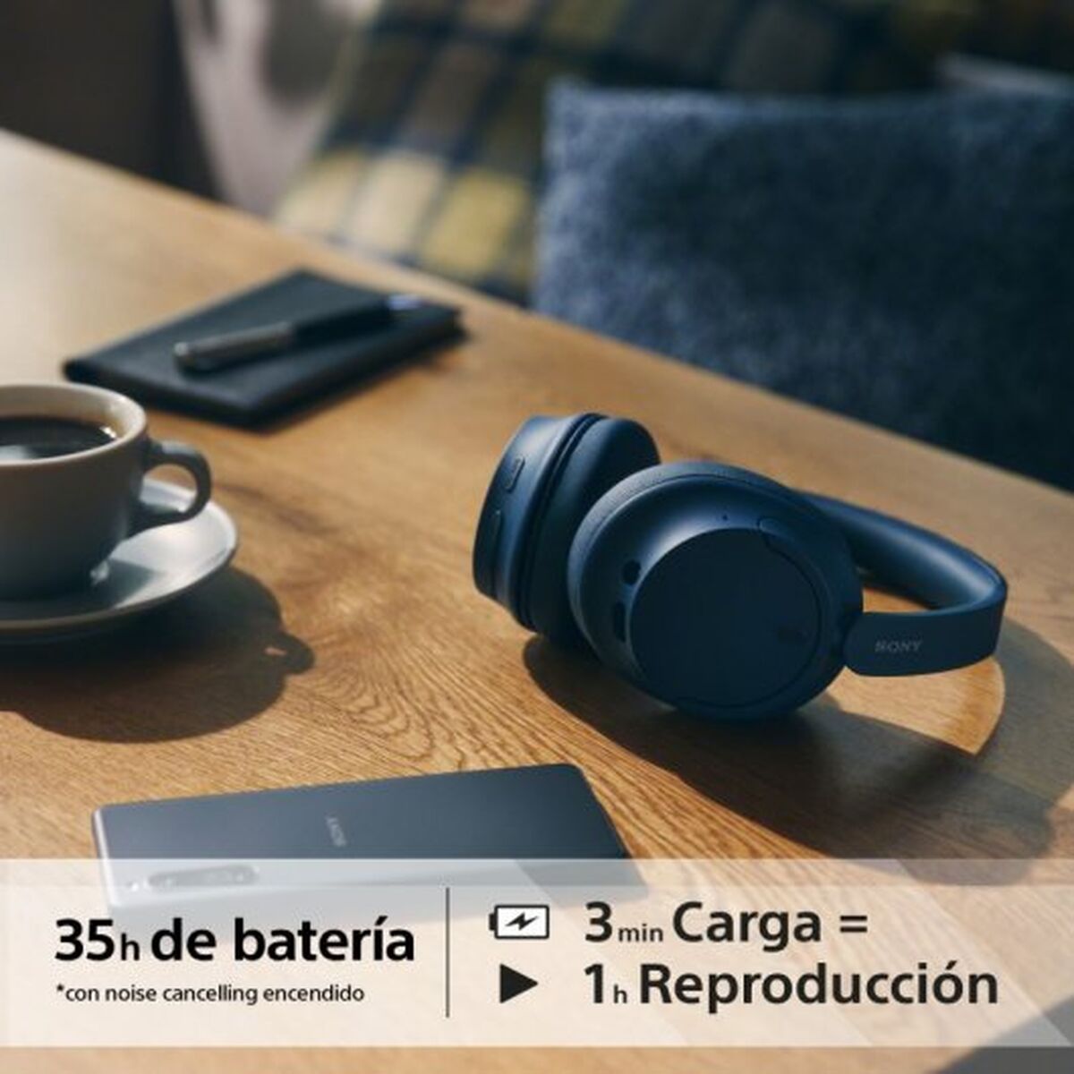 Headphones Sony WH - CH720 - eletrosyncstore