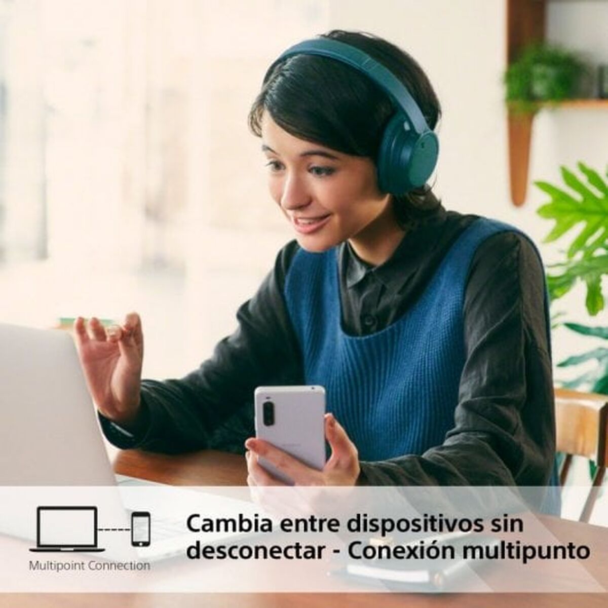 Headphones Sony WH - CH720 - eletrosyncstore
