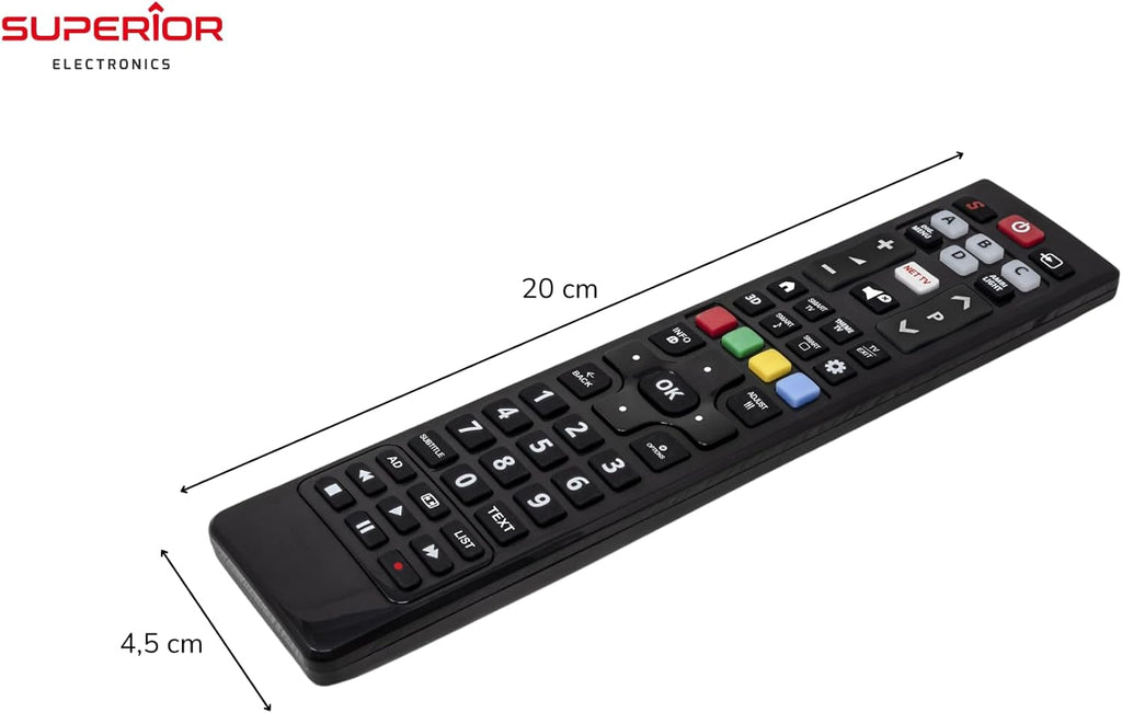 Telecomando Tv Universale Smart Tv Philips 3d Superior Compatibile Per Philips - eletrosyncstore