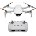 DJI Mini 4K, Drone per adulti, fotocamera 4K HD, Radiocomando RC - N1 Camera UHD < 249 g, stabilizzatore 3 assi, trasmissione video 10 km, return automatico, resistenza al vento, 1 batteria per tempo di volo 31', volo intelligente - eletrosyncstore