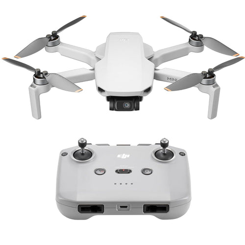 DJI Mini 4K, Drone per adulti, fotocamera 4K HD, Radiocomando RC - N1 Camera UHD < 249 g, stabilizzatore 3 assi, trasmissione video 10 km, return automatico, resistenza al vento, 1 batteria per tempo di volo 31', volo intelligente - eletrosyncstore
