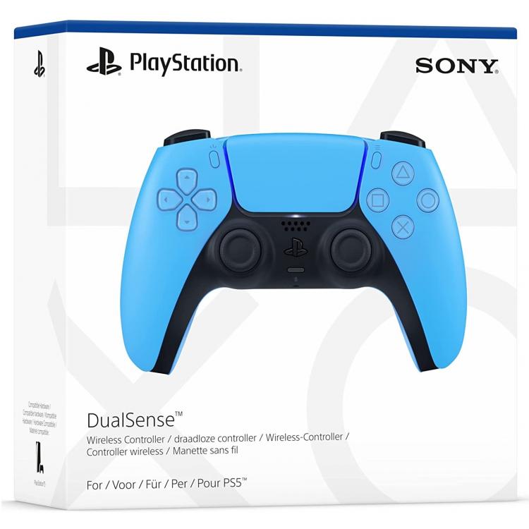Sony Controller Dualsense Playstation 5 Dualshock Pad Ps5 Azzurro Starlight Blue - eletrosyncstore