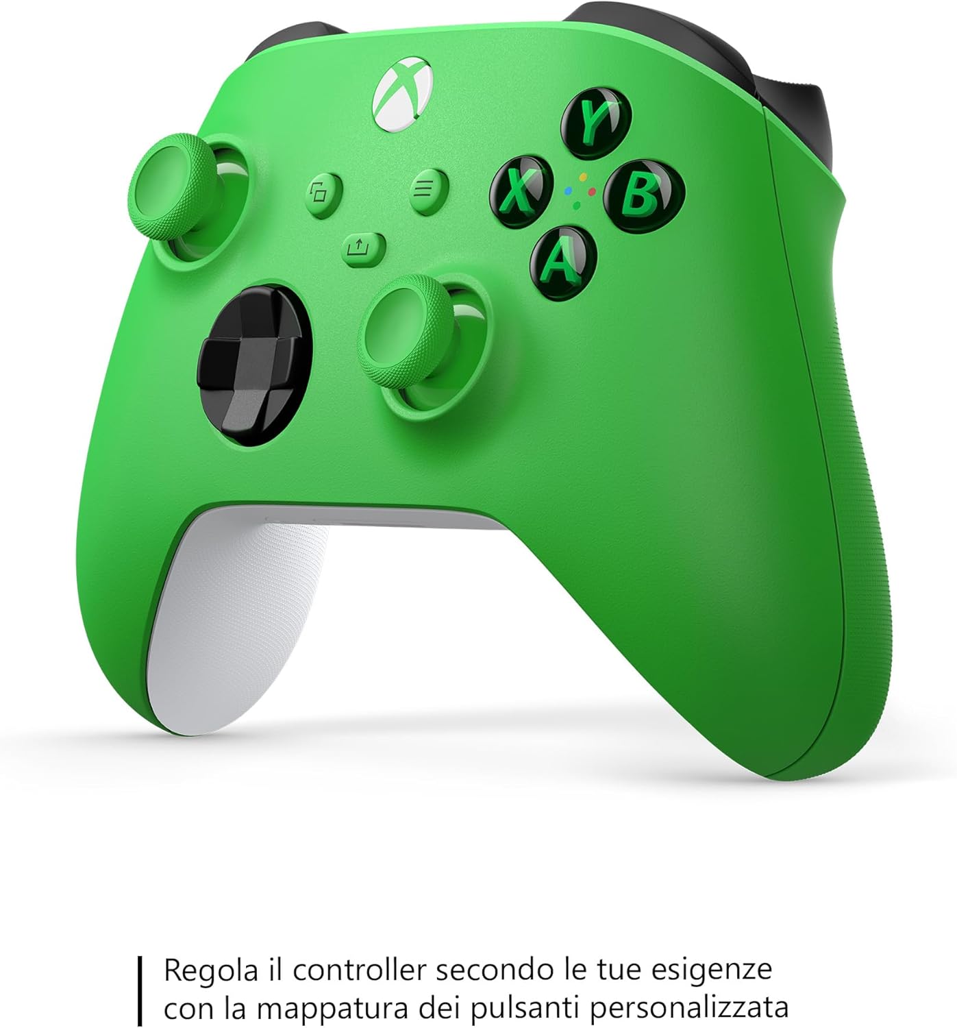 Controller Microsoft Xbox Serie X/S Velocity Green Pad Wireless One Verde - eletrosyncstore