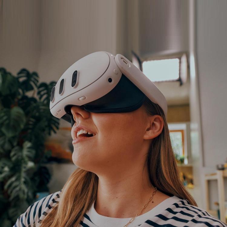 Meta Quest Oculus Quest 3s 256Gb Visore Vr All In One Avanzato Metaverso Fitness - eletrosyncstore
