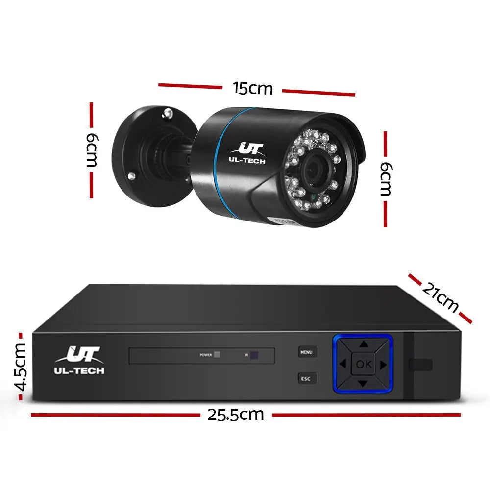 NNEDSZ 1080P 4 Channel CCTV Security Camera - eletrosyncstore