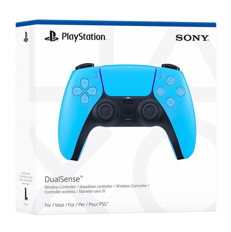 Sony Controller Dualsense Playstation 5 Dualshock Pad Ps5 Azzurro Starlight Blue - eletrosyncstore