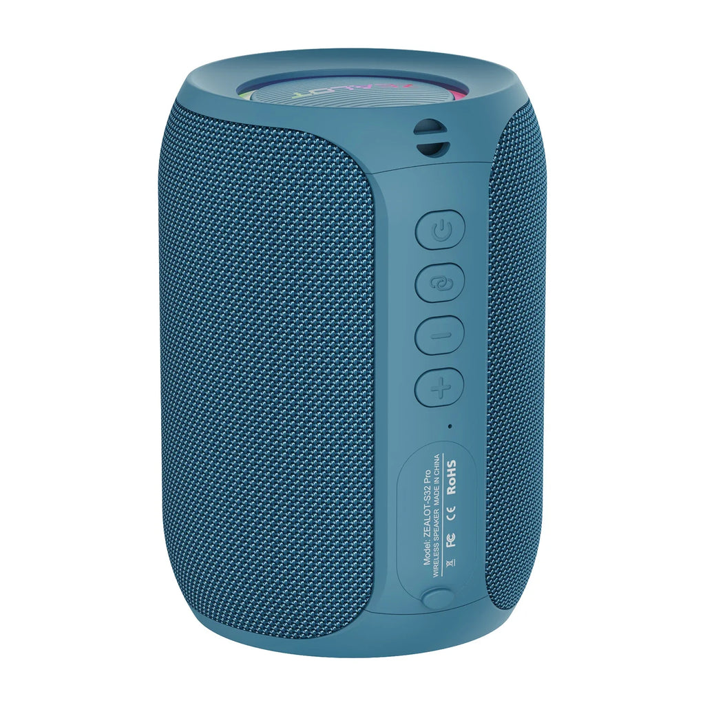 NNEOBA Bluetooth Wireless Subwoofer Speaker Blue - eletrosyncstore