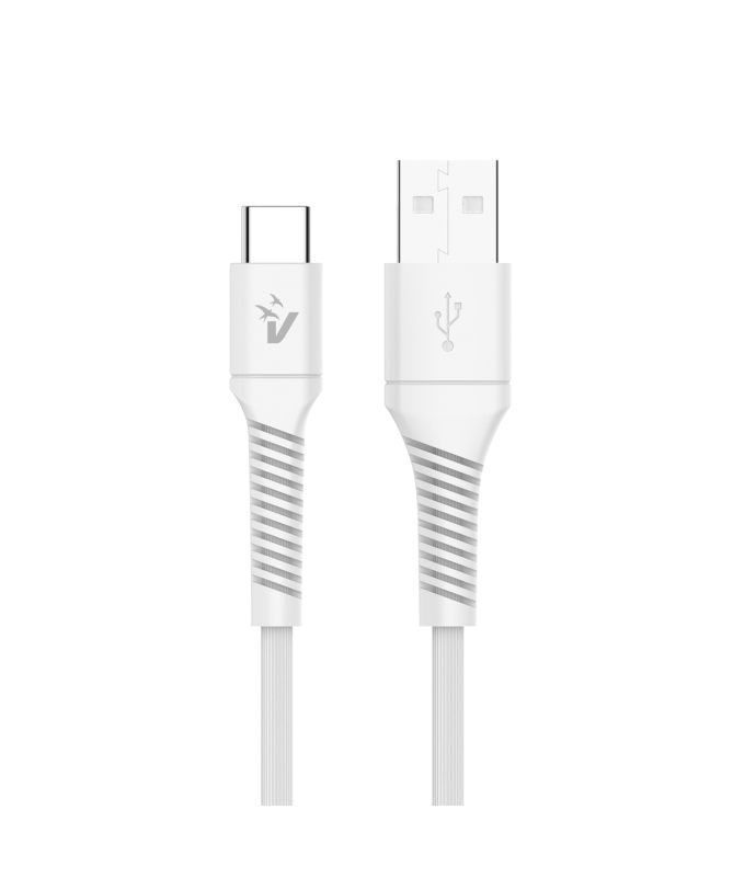 Vultech CS - TAC12WH cavo USB USB 2.0 1,2 m USB A USB C Bianco [CS - TAC12WH] - eletrosyncstore