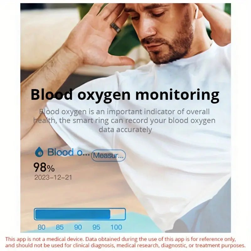 Smart Ring Fitness Tracker - eletrosyncstore