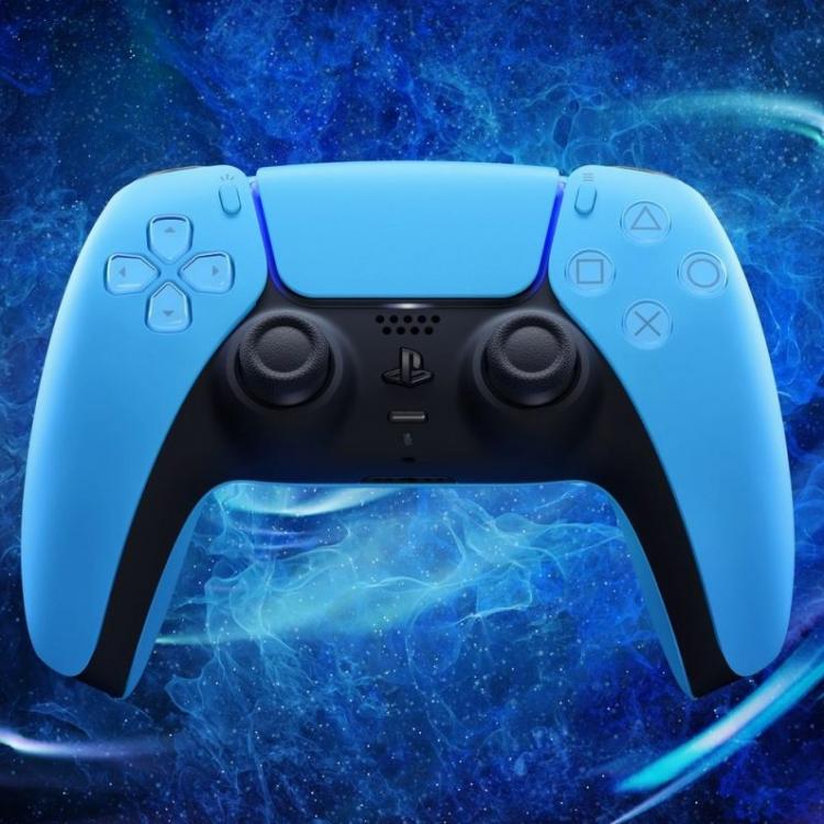 Sony Controller Dualsense Playstation 5 Dualshock Pad Ps5 Azzurro Starlight Blue - eletrosyncstore